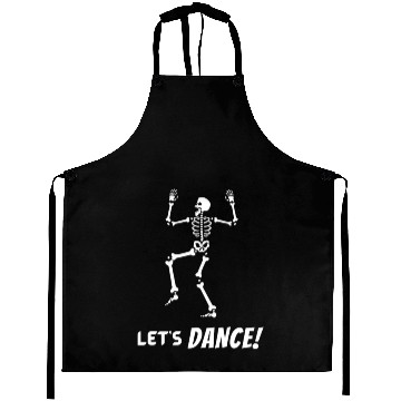 Discover Let's Dance, Happy Dancing Skeleton Aprons