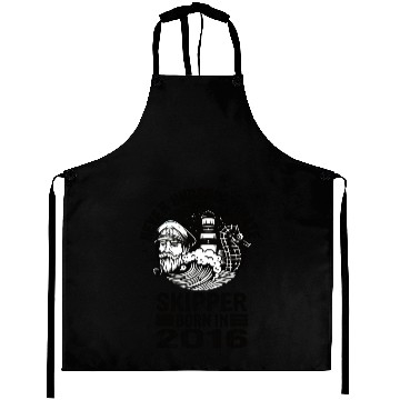 Discover Never Underestimate Skipper Born In 2016 Aprons