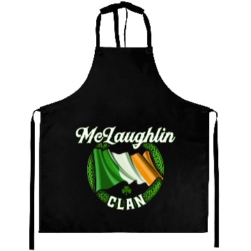 Discover Mclaughlin Surname Irish Last Name Ireland Flag Aprons