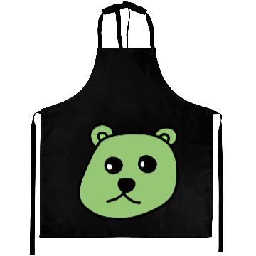 Discover green teddy bear Aprons