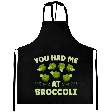Discover You Had Me At Broccoli Vegetarian Vegetable Vegan Aprons