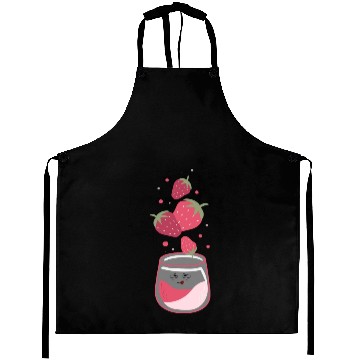 Discover Delicious Strawberry juice Aprons