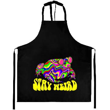 Discover Stay Weird Aprons