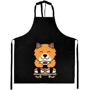 Discover Sushi Lover Pomeranian Aprons