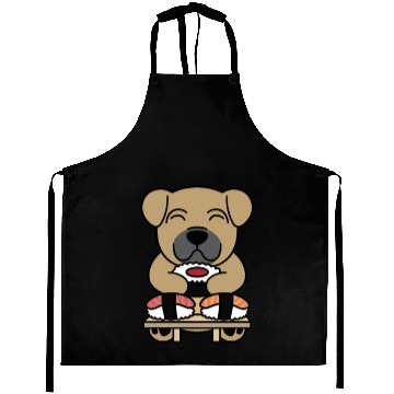Discover Sushi Lover Shar Pei Aprons