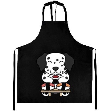 Discover Sushi Lover Dalmatian Aprons