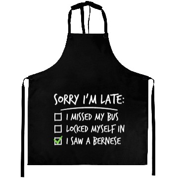 Discover Sorry I'm Late Great Dane Aprons