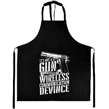 Discover it's not a gun It’s a high speed wireless Aprons