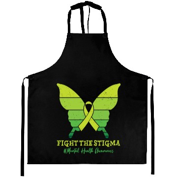 Discover Fight The Stigma Mental Health Awareness Aprons