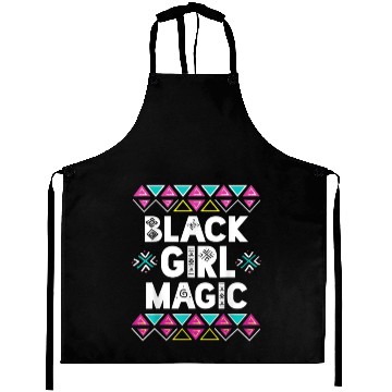 Discover Black Girl Magic Melanin Pride Aprons
