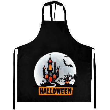 Discover Halloween night story series Aprons