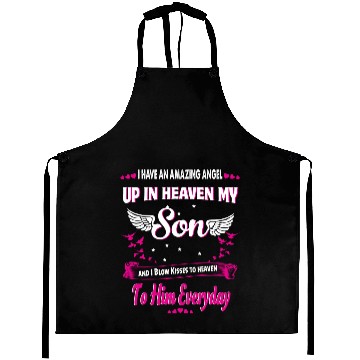 Discover My Son Forever My Angel Sympathy In Loving Memory Aprons