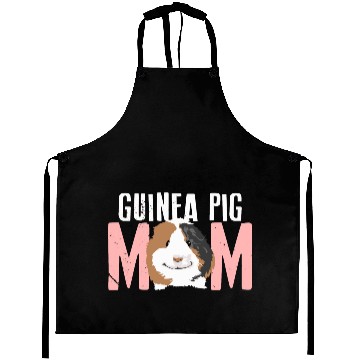 Discover Sweet Guinea Pig Mom For Pet Owner Aprons