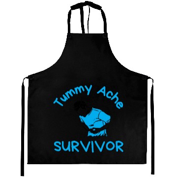 Discover Tummy Ache Survivor Aprons