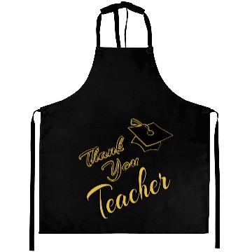 Discover Thank You Teacher Aprons