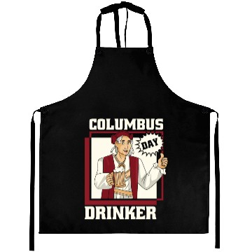Discover Columbus Day 1492 Aprons