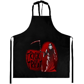 Discover Grim Reaper Trick or Treat Aprons