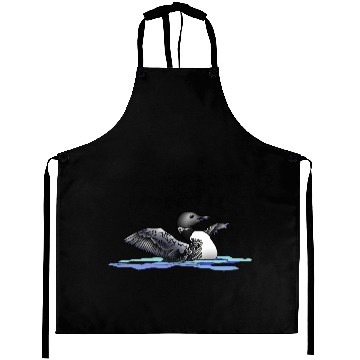 Discover Rising Loon Aprons