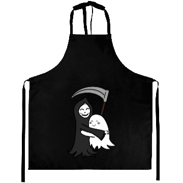 Discover Grim Reaper & Ghost Hug | Friendship | Azrael Aprons