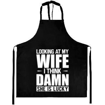 Discover Husband - Looking at my wife Aprons