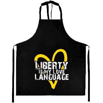 Discover Liberty Love Aprons