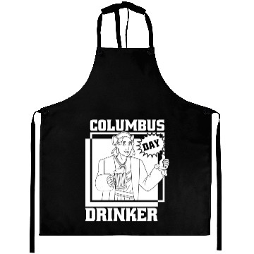 Discover Columbus Day 1492 Aprons