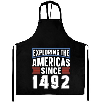 Discover Columbus Day 1492 Aprons
