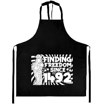 Discover Columbus Day 1492 Aprons