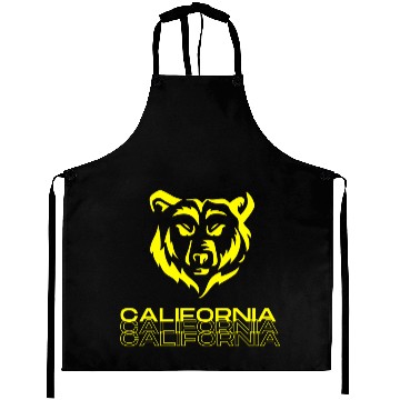 Discover California bear Aprons