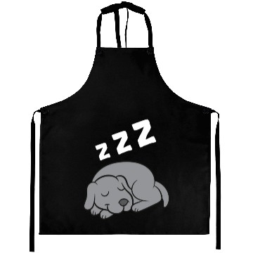 Discover Weimaraner Dog Sleeping Pajama Sleeping Aprons