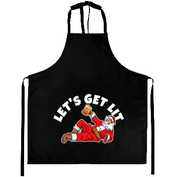 Discover Lets get lit christmas Aprons