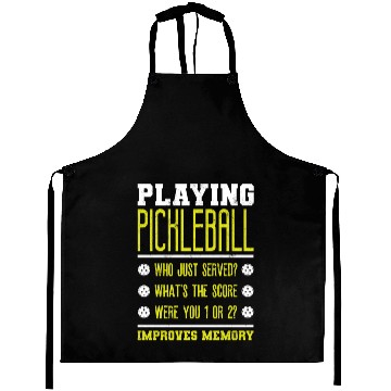 Discover Playing Pickleball improves memory Aprons