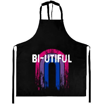 Discover Bi-Utiful Bisexual Positivity Bi Pride Positive Aprons