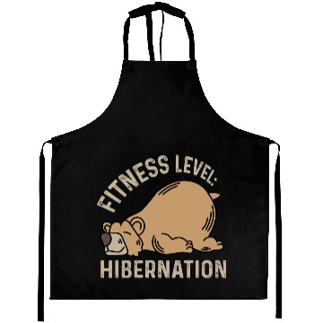 Discover Fitness Level: Hibernation Sleepy Head Gift Aprons