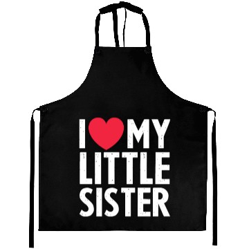 Discover I Love My Little Sister Aprons