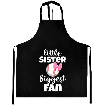 Discover Little Sister Biggest Fan, Baseball Aprons