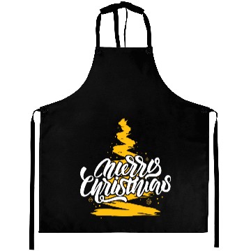Discover Merry Chirstmas tree Aprons