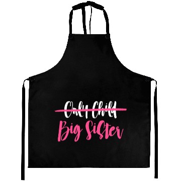 Discover Only Child Big Sister Aprons