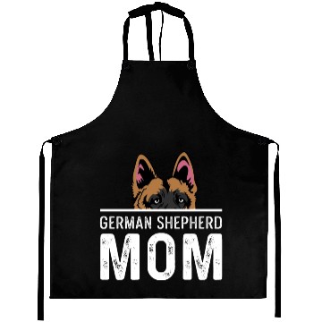 Discover German Shepherd Mom Pet Lover Gift Aprons