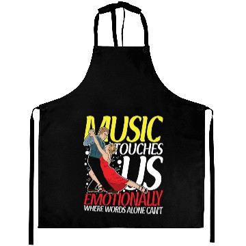 Discover Music Touches Us Emotionally Aprons