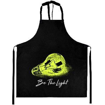 Discover Be The Light Lamp Aprons