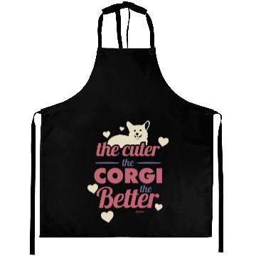 Discover Sweet Corgi dog Aprons