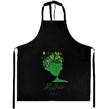 Discover Mother Nature flowers head plants green gift idea Aprons