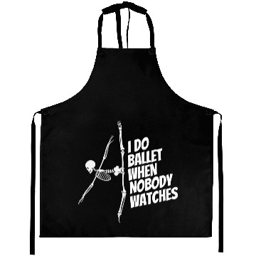 Discover Dance Lover Dancing Skeleton, Ballet Moves Aprons