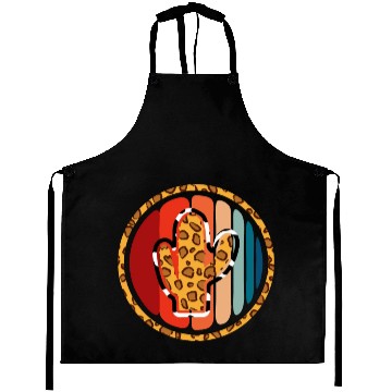 Discover Western Cow Cactus Aprons