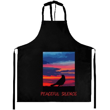 Discover Peaceful Silence Aprons