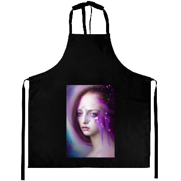 Discover The Purple Haired Woman Aprons