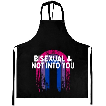 Discover Bisexual & Not into You Bi Single Bi Pride Aprons
