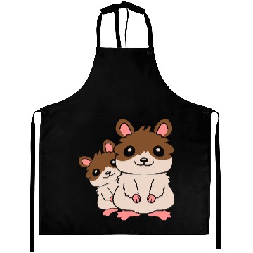 Discover family hamster small child Aprons