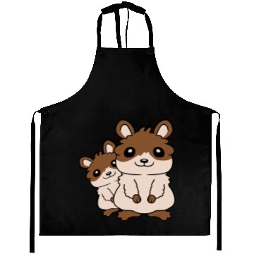 Discover Hamster family small child Aprons